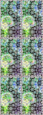 Vadinin gri renkli çiçekleri. Raster - stok. Suluboya, elle çizilmiş. Kusursuz arkaplan deseni.