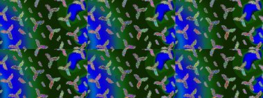 Kış kartı Mutlu Noeller, Yeni Yıl ve Mutlu Tatil Raster çizimleri. Kar taneleri arka planda. Yeşil, mavi ve gri kar taneli Noel kartı yeşil, mavi ve gri renkler.