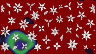 Güzel kumaş deseni. Raster suluboya çiçek deseni, narin çiçekler, kırmızı ve nötr çiçekler, tebrik kartı şablonu.