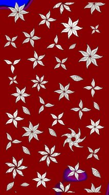 Çizim çiçek deseni duvar kağıdı, web sitesi arka planı, ambalaj kağıdı, davetiye, broşür, afiş veya web sitesi için kullanılabilir. El çizimi Raster çizimi. Parlak elementlerin.