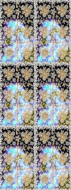 Kusursuz klasik raster nötr ve altın desenli. Geleneksel oryantasyon süsü. Klasik vintage arkaplan.