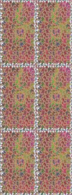 Renkli kelebeklerin güzel arka planı. Kıyafetler, erkekler, kızlar ve duvar kağıtları için soyut, pürüzsüz desen. Raster. El çizimi illüstrasyon.