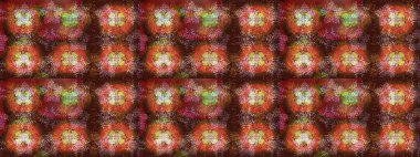 Kumaş veya Duvar Kağıdı Tasarımı. Raster illüstrasyonu. Lace Snowflakes 'in etnik kökü. Stilize Çiçekler. Folk Style. Tekstil için Lacy Fashion Print. Mandalas Dekoratif Doku Arkaplanı.