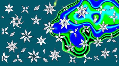 Güzel kumaş deseni. Çiçek arkaplan. Çizim raster deseni.