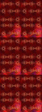 Retro stil dokusu, şablon kış elementleri. Son moda kar taneleri ve elementler onun kartlarını gösteriyor. Modern tasarım posteri, kapak, kırmızı, kahverengi ve siyah renkli kart tasarımı. Kar taneleri tasarımı.