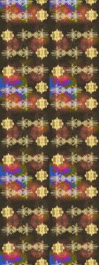 Kahverengi, sarı ve yeşil renklerde izole edilmiş. Kar Tanesi Simgesi. Kar Tanesi Raster illüstrasyonu. Kış kar taneleri.