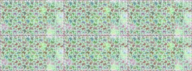 Klasik tarzda hem de. Raster illüstrasyonu. Tarafsız ve gri arka planda kalan suluboya kelebekler. Çocuk için bahar paleti olan güzel raster kelebeği..