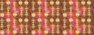 Raster illüstrasyonu. Robot resim. Küçük çiçekte sevimli çiçek deseni var..