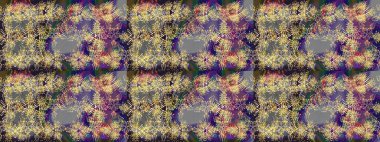 Raster sevimli kar taneleri renkli arka plan üzerinde. Raster resim. Raster kar taneleri desen.