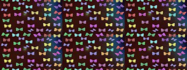 Renk çizimi kalıbı. Tekrarlanan karalamalar. Mistik, semboller. Kahverengi arkaplanda el çizimi.