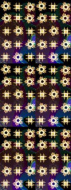 Farklı kar taneleri toplayıcısı, kahverengi, siyah ve mavi renklerde kış elementleri. Raster Noel soyut renkli arkaplan ve tatlı kar tanesi.