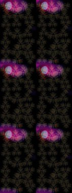 Sihirli siyah, gri ve kahverengi tatil soyut arka plan yıldız ve düşen kar taneleri. Noel siyahı, gri ve kahverengiler. Raster illüstrasyonu.