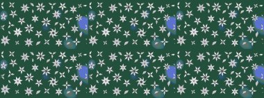 Botanik çizim kalıbı. Organik elementler. Suluboya etkisi. Raster deseni.