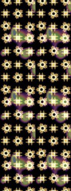 Güzel kumaş deseni. Güzel suluboya yaz çiçekleri deseni..