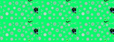 Suluboya, elle çizilmiş. Raster illüstrasyonu. Eskiz arkaplan modeli. Yeşil yapraklı yabani çiçekler.