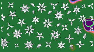 Çiçek kompozisyonu, el boyası, hassas şablon. Manzaralı çiçek deseni. Sevgililer günü ve tebrik kartı konsepti için şık bir davetiye. Üst manzara, yumuşak yeşil renk biçimi.