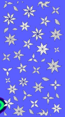 Kızılderili desenli desenli desenli şal deseni. Etnik Mandala süsü. Raster Henna dövme stili. Tekstil, tebrik kartı, boyama kitabı, telefon kılıfı baskısı için kullanılabilir.