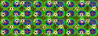 Raster illüstrasyonu. Kar taneleri deseni. Kar tanesi rengarenk desen. Soyut kar taneleri arkaplanda izole edilmiş düz dizayn. Raster kar taneleri arkaplanı.