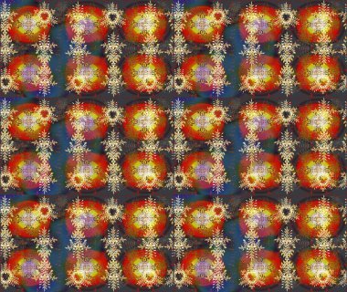 Raster illüstrasyonu. Kar taneleri deseni. Noel Kar Taneleri Arkaplanı. Şirin desen. Raster Noel soyut renkli arkaplan ve tatlı kar tanesi.