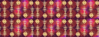 Parmak izi, kumaş, duvar kâğıdı, tekstil için raster dokusu. Nakış desenli çiçek deseni. Renkli grunge, renkli, mor ve kahverengi çiçeklerle soyut arkaplanı zenginleştirir.