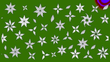 Of doodle elements. Hand drawn Raster illustration. Sketch flower pattern can be used for wallpaper, website background, wrapping paper, invitation, flyer, banner or website.