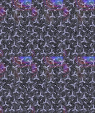 Tarafsız renklerde çiçekler. Çiçek süslemeli çizim deseni. Raster illüstrasyonu.