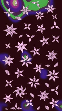 Raster Henna tarzı. Etnik Mandala havlusu. Sınır Kızılderili çiçekli paisley patten. Taslak süsleme izi. Tebrik kartı arkaplanı, boyama kitabı, arkaplan, tekstil için kullanılabilir.