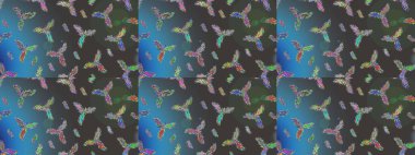 New year snowflake. Flat snow doodle icons, snow flakes silhouette in gray, blue and green colors for christmas banner, cards. Cute abstract snowflake raster design.