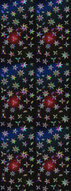 Tebrik kartı geçmişi, boyama kitabı, arkaplan ve tekstil için kullanılabilir. Etnik Mandala havlusu. Raster Henna tarzı. Sınır Kızılderili çiçekli paisley patten. Taslak süsleme izi.