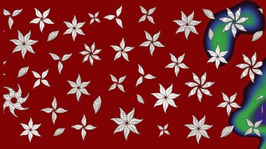 Suluboya çizim kalıbı. Dekorasyon ve tasarım için güzel bir desen. Moda baskısı. Çiçeğin suluboya çizimlerinin mükemmel deseni. Eski.