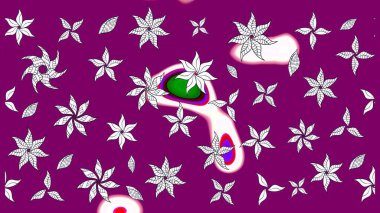 Üst manzara, yumuşak stil. Mor renkte manzaralı çiçek deseni. Sevgililer günü ve tebrik kartı konsepti için şık bir davetiye. Çiçek kompozisyonu, el boyası, hassas şablon..