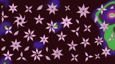 Raster Henna tarzı. Etnik Mandala havlusu. Sınır Kızılderili çiçekli paisley patten. Taslak süsleme izi. Tebrik kartı arkaplanı, boyama kitabı, arkaplan, tekstil için kullanılabilir.