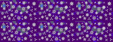 Eskiz geçmişi. Tomurcukları papatya çiçekleri olan sevimli bir çiçek deseni. Kumaş, tekstil, duvar kağıdı baskısı için. Miles Fleur, süslü püslü bir süs. Eski usul. Raster illüstrasyonu.