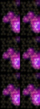 Renk arka plan üzerinde izole soyut kar taneleri ile düz tasarım. Raster kar taneleri arka plan. Raster resim. Snowflakes desen. Kar tanesi renkli desen.