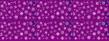 Güzel kumaş deseni. Küçük bir çiçekte eskiz deseni. Hoş bir çiçek geçmişi var. Raster illüstrasyonu.