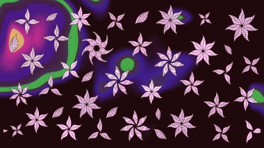 Eskiz Vintage Çiçek Deseni. Raster Kalça dokusu deseni.