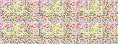 Şirin Raster çizimi. Kelebekler bej ve gri renklerde pürüzsüz desenler. Web sayfası arkaplanları, duvar kağıtları, tekstil, yüzey dokuları için mükemmel.