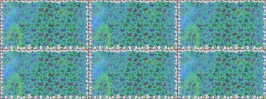 Kelebekli kusursuz soyut çiçek arkaplanı. Moda Kumaşı Tasarımı. Raster. Çizim, karalama, karalama. Sonsuz.