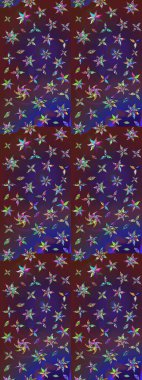 Süslü zentangle çizim dokusu, soyut çiçeklerle süslenmiş. Çiçek deseni duvar kağıdı, desen dolguları ve web sayfası arka planı için kullanılabilir. Şekillendirilmiş çiçekli çizim deseni.