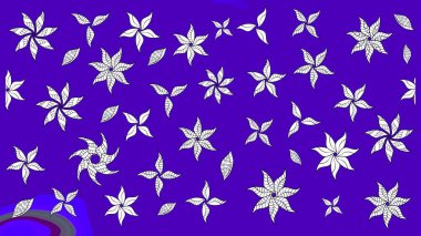 Mor renkli güzel çiçekli eskiz deseni, suluboya çiçek deseni, duvar kağıdı, kart ya da kumaş için fayanslı. Raster..