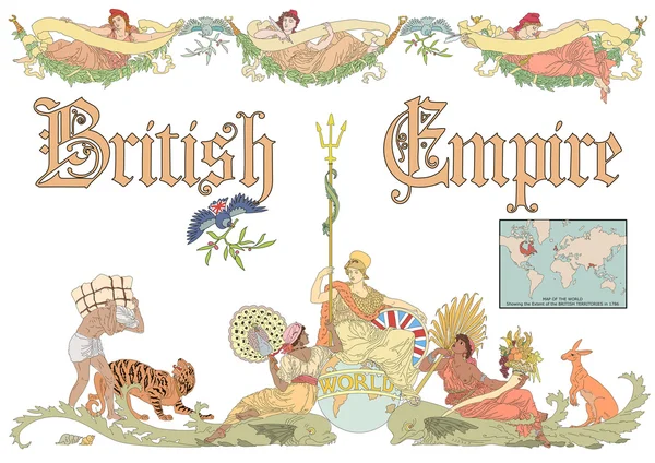 Vektör Britanya İmparatorluğu