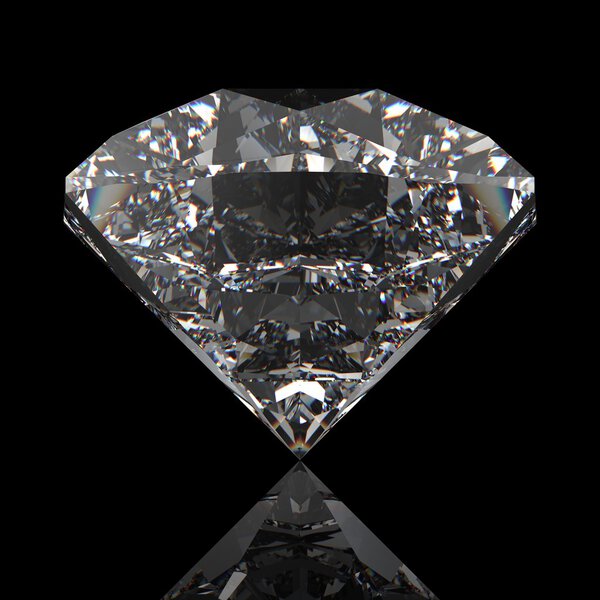 Perfect diamond, render