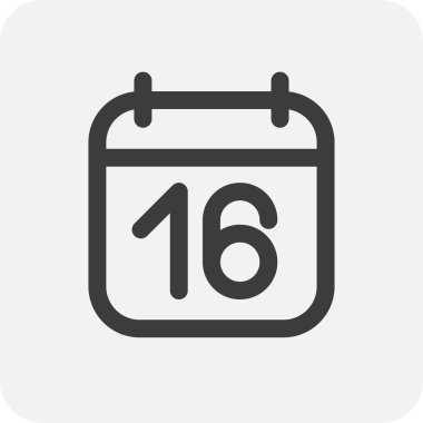 Takvim simge tasarlamak