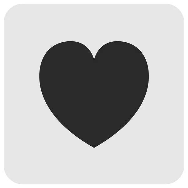 Signo del corazón icono — Archivo Imágenes Vectoriales