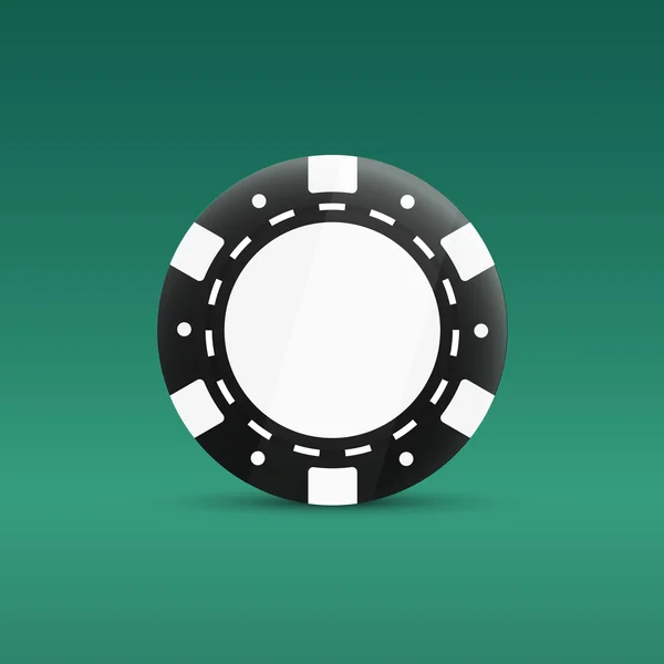 Ένα εικονίδιο με το σήμα Casino poker μάρκες — Διανυσματικό Αρχείο