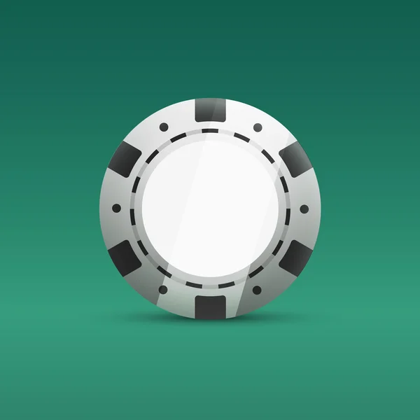En symbol för Casino poker chips — Stock vektor