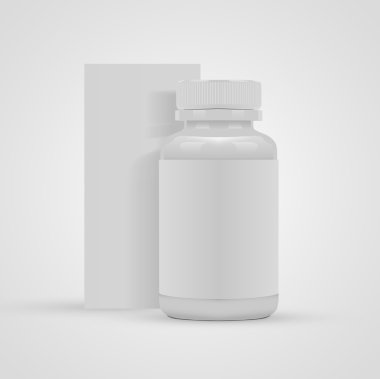 Boş hapları konteyner 