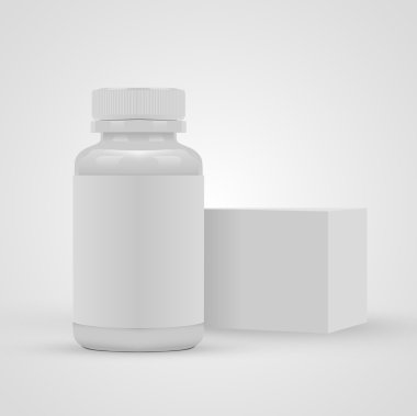 Boş hapları konteyner 