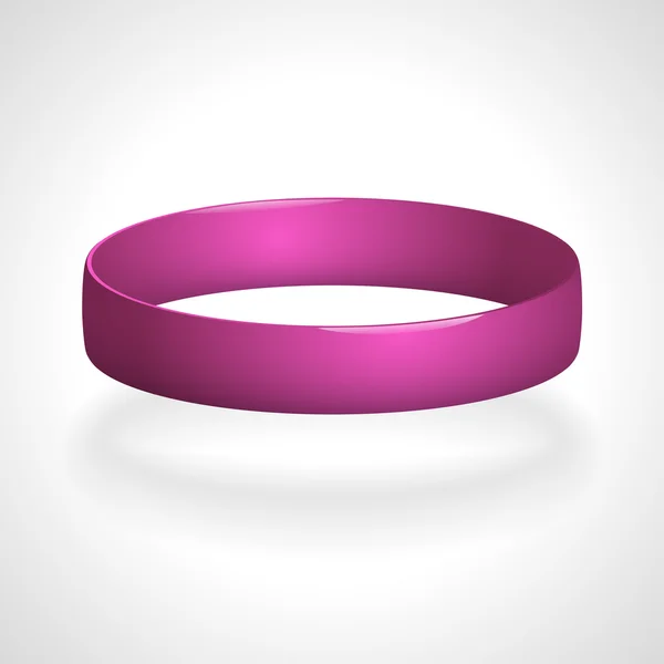 Pulsera promocional ilustración — Vector de stock