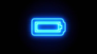   Neon ışığı bir süre sonra ortada belirir ve kaybolur. Döngülü canlandırma